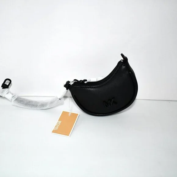 Michael Kors Kyla Bag Charm in Black #32T5T8QC1L NWT - Picture 2 of 5